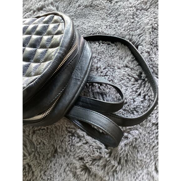 Still Nordic Flo City Backpack‎ 65654 Leather Quilted Mini Bag Travel Black main image 10